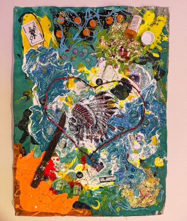 My Heart In A Blender by artist Scott Leopold